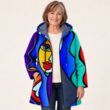 Ciara Pop Art Face Cardigan