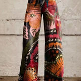 Laure | Soft Organic Pattern Trousers – soft organic pattern trousers for women by Moira Dublin