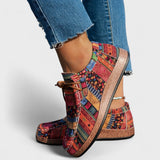 Lison | Lightweight & Ultra-Comfortable Shoes – Lightweight boho-print sneakers for women by Moira Dublin