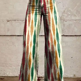 Noémie | Printed Nature Trousers – printed nature trousers for women by Moira Dublin
