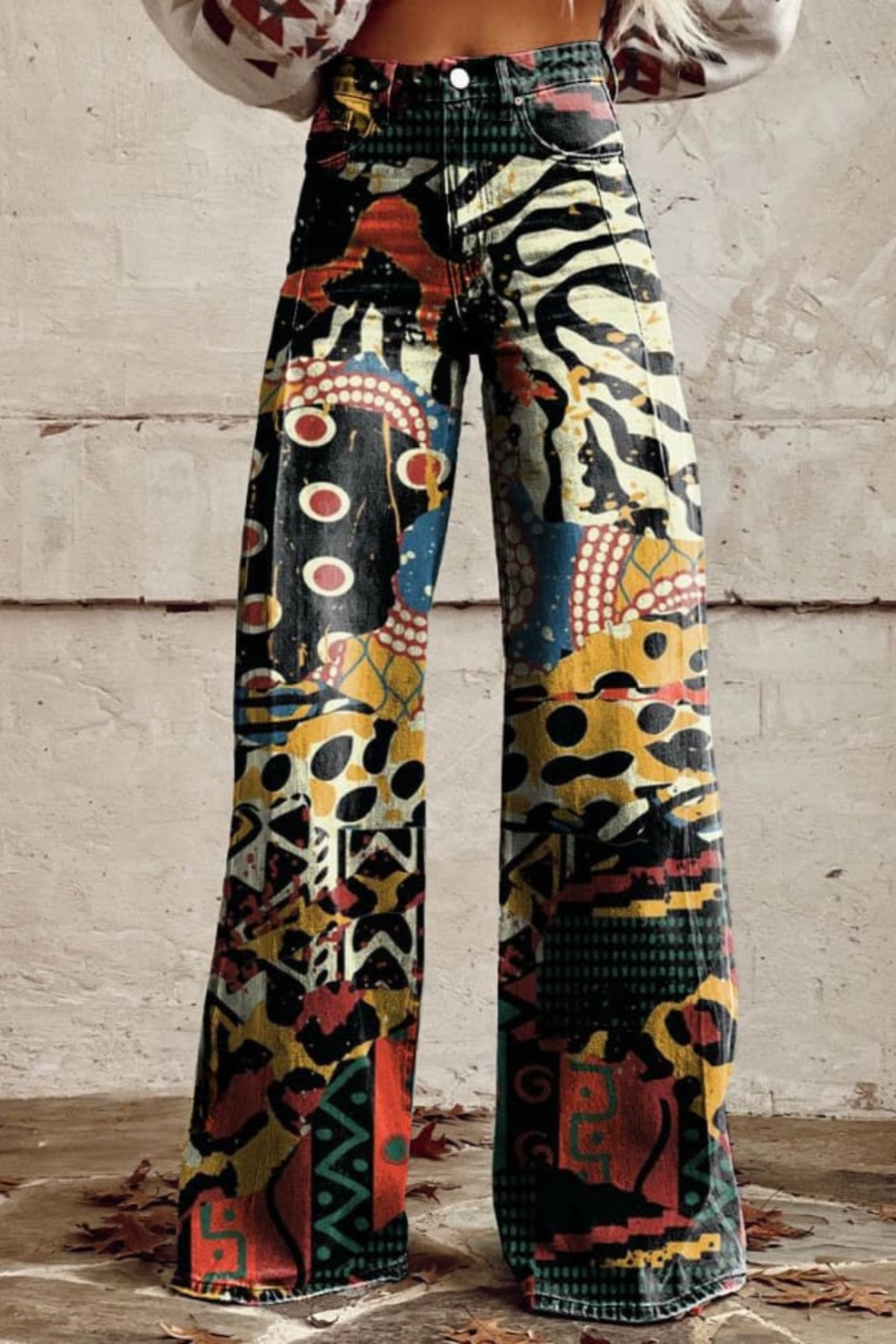 Béatrice | Boho Vintage Trousers – boho vintage trousers for women by Moira Dublin