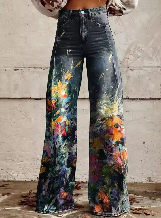 Boho Chic Flowing & Comfortable Trousers – flowing boho trousers for women by Moira Dublin