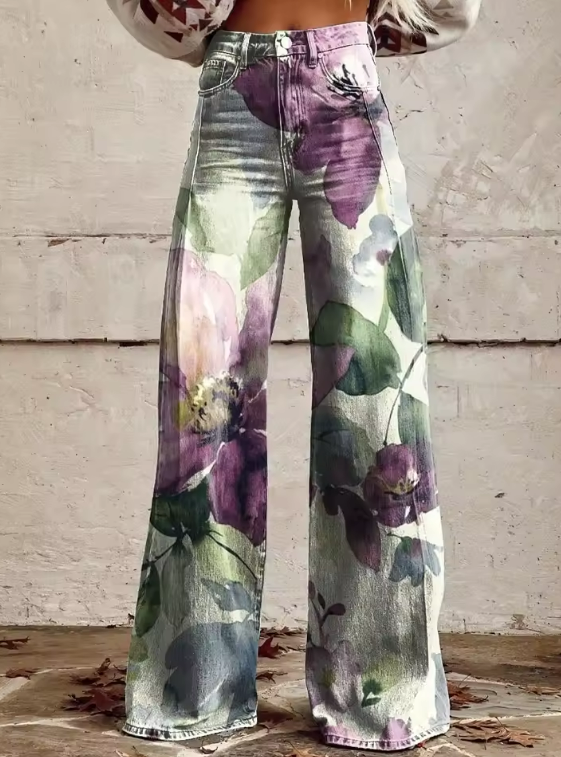 Boho Vintage Trousers with a Unique, Refined Style – boho vintage trousers for women by Moira Dublin
