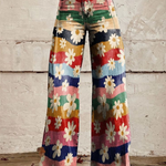 Léon | Elegant Floral Trousers – printed trousers for women by Moira Dublin