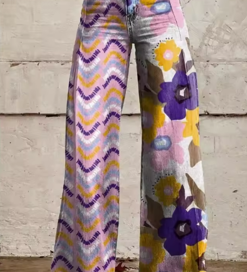 Florenz | Vintage Fluid Trousers – vintage fluid trousers for women by Moira Dublin
