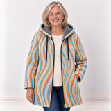 Clare Rainbow Waves Cardigan