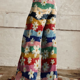 Léon | Elegant Floral Trousers – printed trousers for women by Moira Dublin