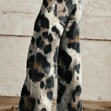 Boho Vintage Trousers with a Chic Print – chic print boho vintage trousers for women by Moira Dublin