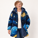 Aisling Starry Night Hooded Cardigan