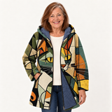 Tara Cubist Cat Cardigan