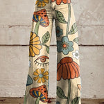 Solène | Soft Animal-Print Trousers – soft animal-print trousers for women by Moira Dublin