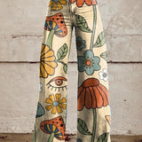 Solène | Soft Animal-Print Trousers – soft animal-print trousers for women by Moira Dublin