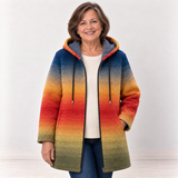 Connemara Sunset Hooded Cardigan
