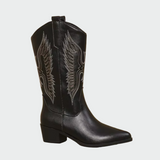 Nora | Handcrafted Wing Western Boots
