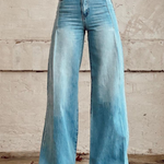 Lucia | Elegant Wide-Leg Trousers – printed trousers for women by Moira Dublin
