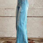 Lucia | Elegant Wide-Leg Trousers – printed trousers for women by Moira Dublin