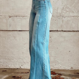 Lucia | Elegant Wide-Leg Trousers – printed trousers for women by Moira Dublin