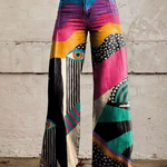 Madeleine | Organic Printed Trousers – organic printed trousers for women by Moira Dublin