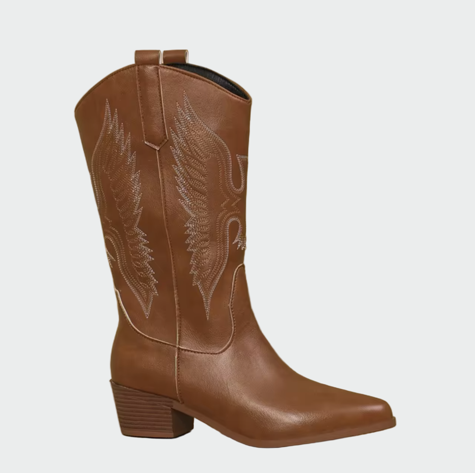 Nora | Handcrafted Wing Western Boots