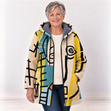 Limerick Modern Art Cardigan