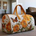 Bright Fields Quilted Duffle Bag – quilted duffle bag by Moira Dublin