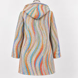 Clare Rainbow Waves Cardigan