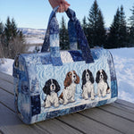 Forever Friend Quilted Duffle Bag – quilted duffle bag by Moira Dublin