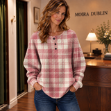 Emilie - Pink Check Pullover