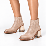 Reagan | Handcrafted Ankle Western Boots