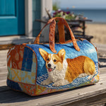 Loyal Little Legs Quilted Duffle Bag – quilted duffle bag by Moira Dublin