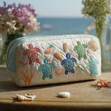 Sea Wanderer Quilted Makeup Bag – quilted makeup bag by Moira Dublin