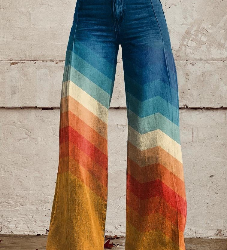 Agnès | Nature Print Trousers – women's trousers by Moira Dublin