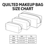 Bee Garden Quilted Makeup Bag – quilted makeup bag by Moira Dublin